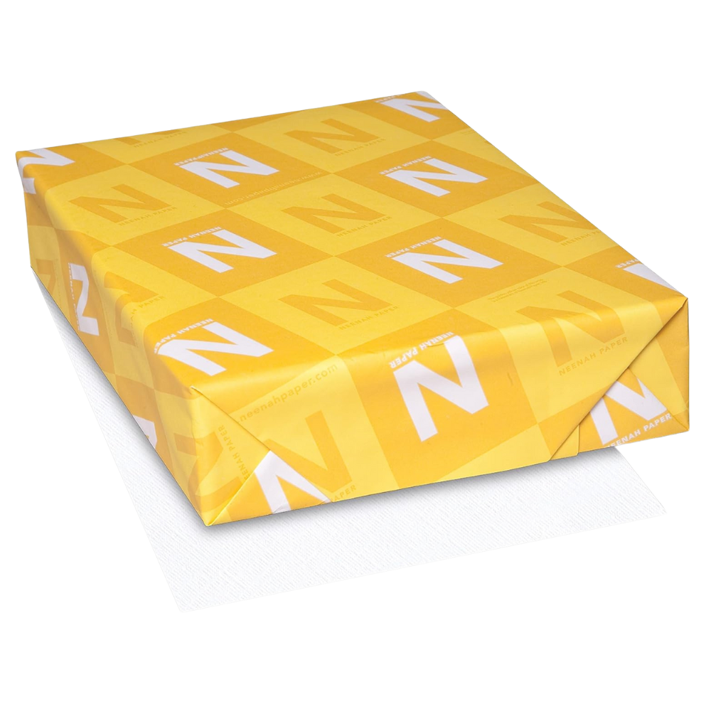 NEENAH CLASSIC CREST 80 LB COVER 8.5 X 11 CREAM, Case of 2,000 sheets